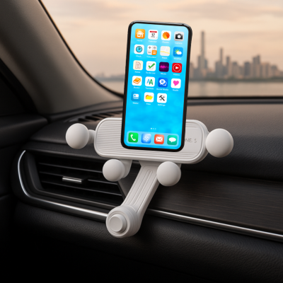 support de telephone pour voiture reste visible hauteur regard