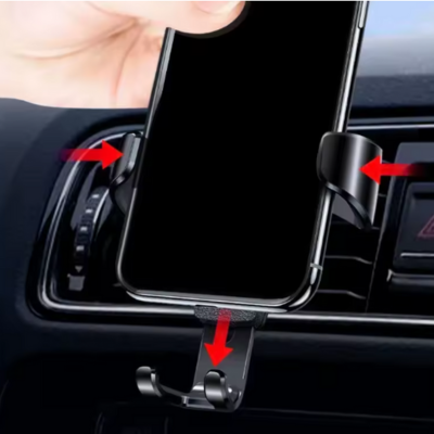 support de téléphone voiture assur prise ferme