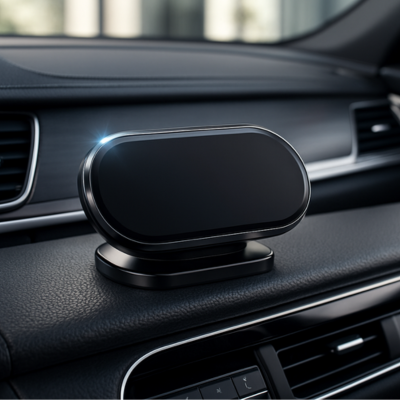 support téléphone magnétique voiture champ vision périphérique