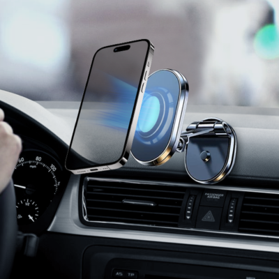 support telephone voiture magnetique design l'habitable moderne