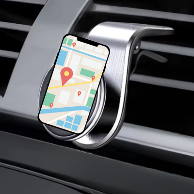 support téléphone voiture magnétique tout reste champ vision