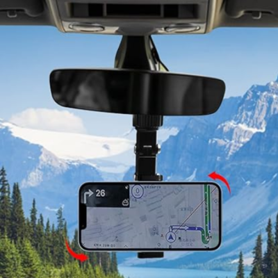 support telephone voiture rotation flexible agreable