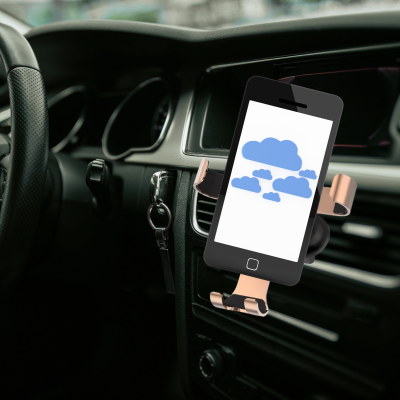 support de téléphone voiture conduite devient fluide