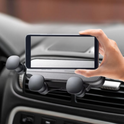 support telephone voiture grille aération conserve forme