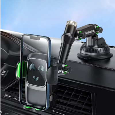 support telephone voiture pare brise angle optimal