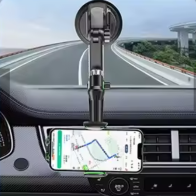 support telephone voiture pare brise ventouse puissant