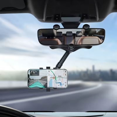 support telephone voiture retroviseur touche fraicheur