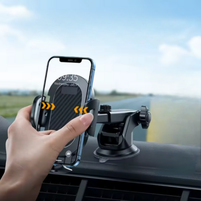 support telephone voiture ventouse portée main